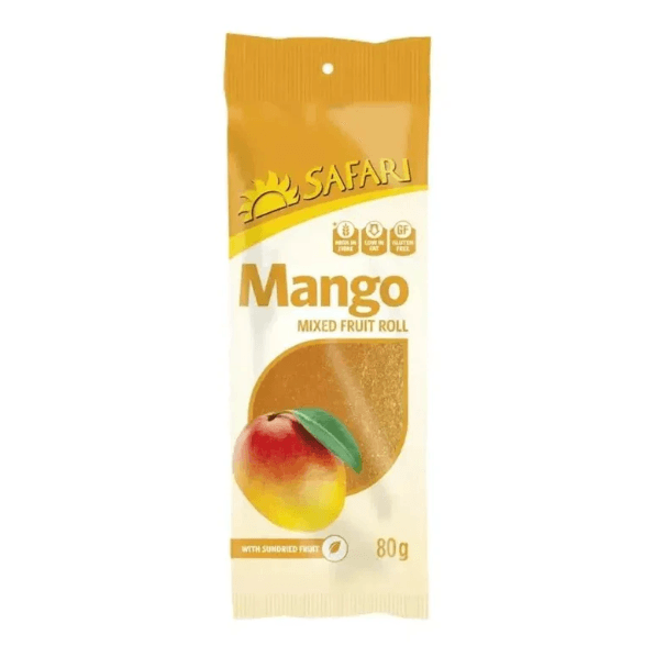 Safari Fruit Roll Mango 80g