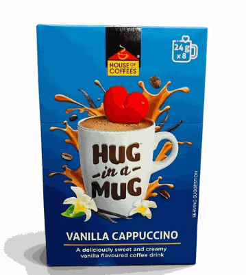 Hug-in-a-Mug - Vanilla Cappuccino (8 x 24g)