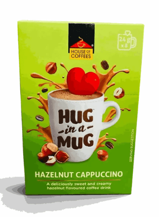 Hug-in-a-Mug - Hazelnut Cappuccino (8 x 24g)