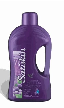 Satinskin - Luxury Bubble Bath (Grape & Lavender) - 2L