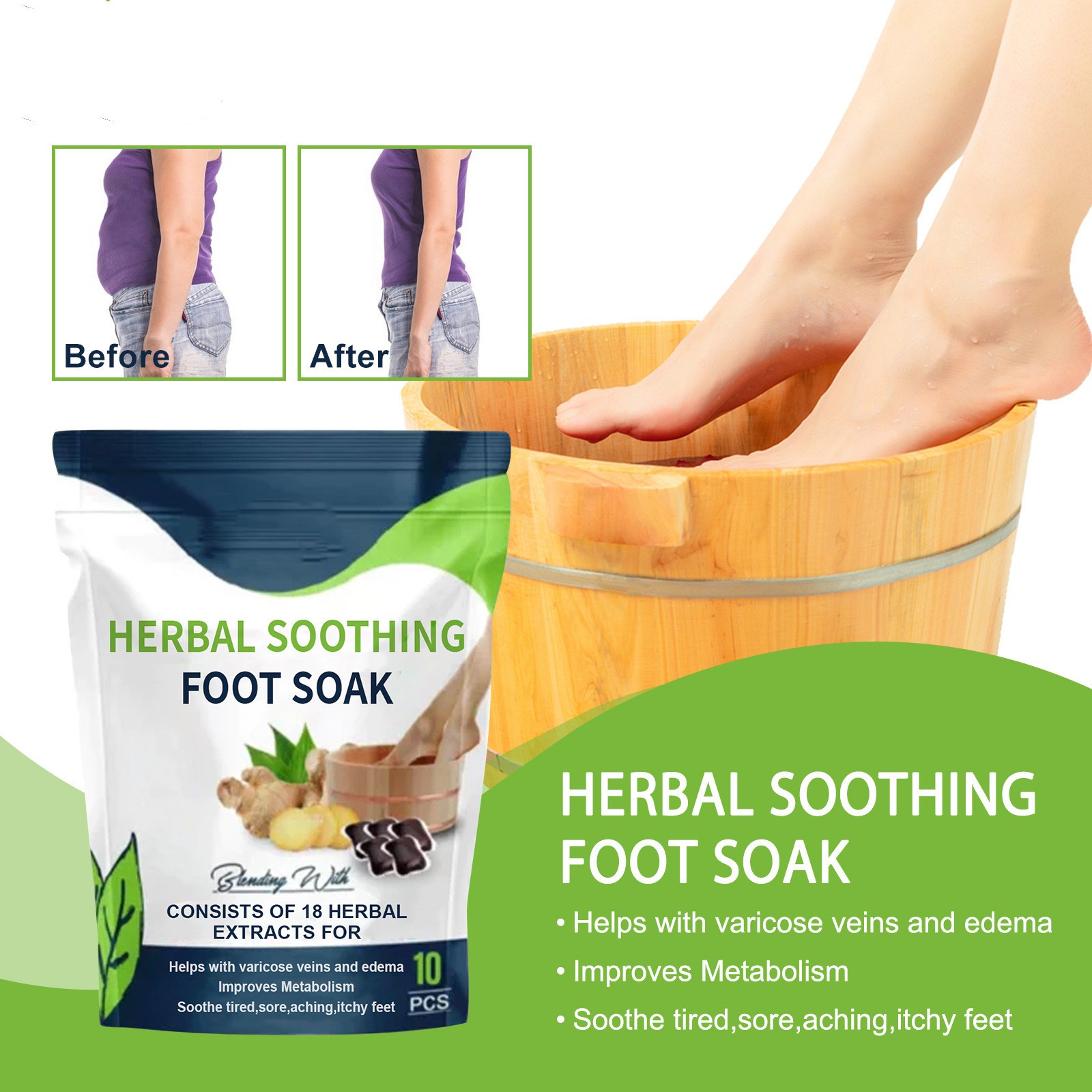 Herbal Detox Foot Soak