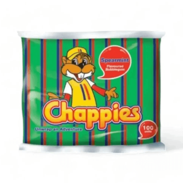 Chappies Bubblegum - Spearmint (100Pcs) 400g