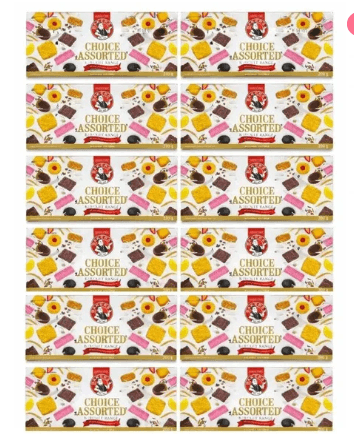 Share: Bakers Choice Assorted (Pack of 12 x 200g)