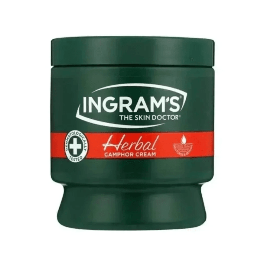 Ingrams Camphor Cream Herbal (Green) 450ml