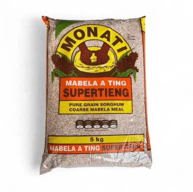 Monati Super Mabela Pure Grain Sorgham Supertieng (Course) - 5kg