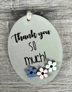 Gift Tag - Thank You