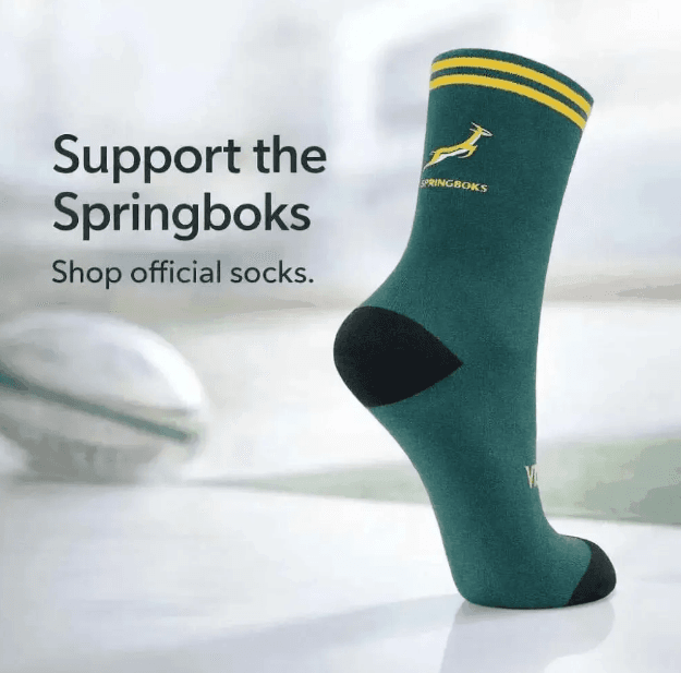 Versus Springbok Socks - Limited Edition (World Champions Edition)