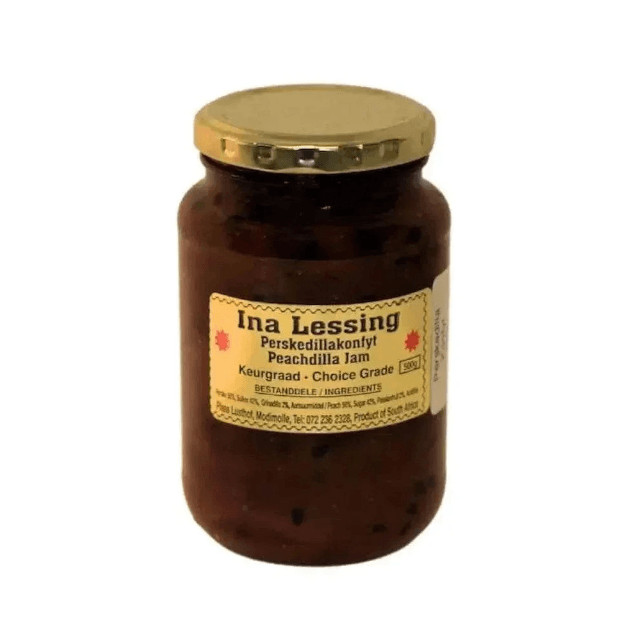 Ina Lessing Peachdilla Jam - 500g