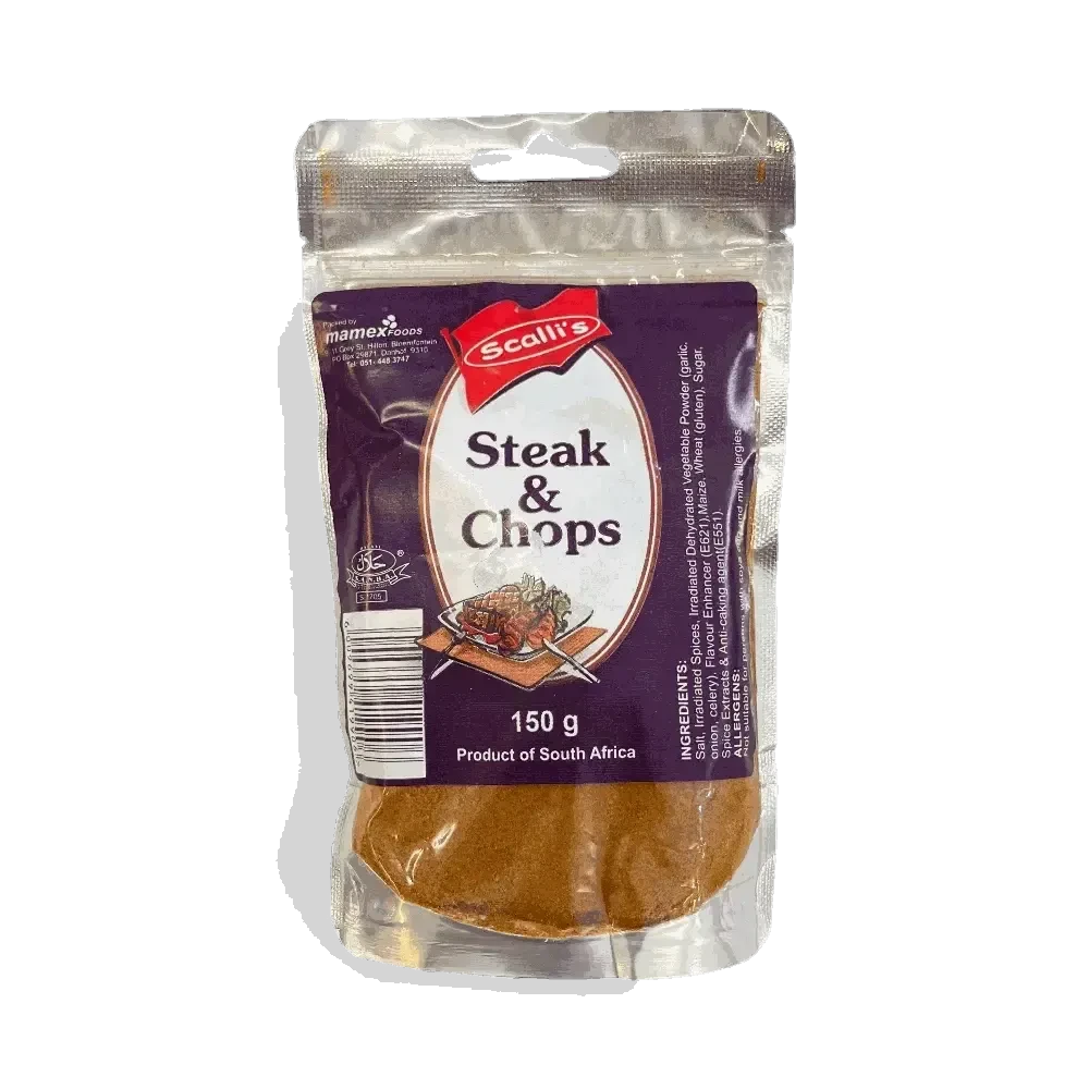 Scalli's Seasoning Steak & Chop - 150ml