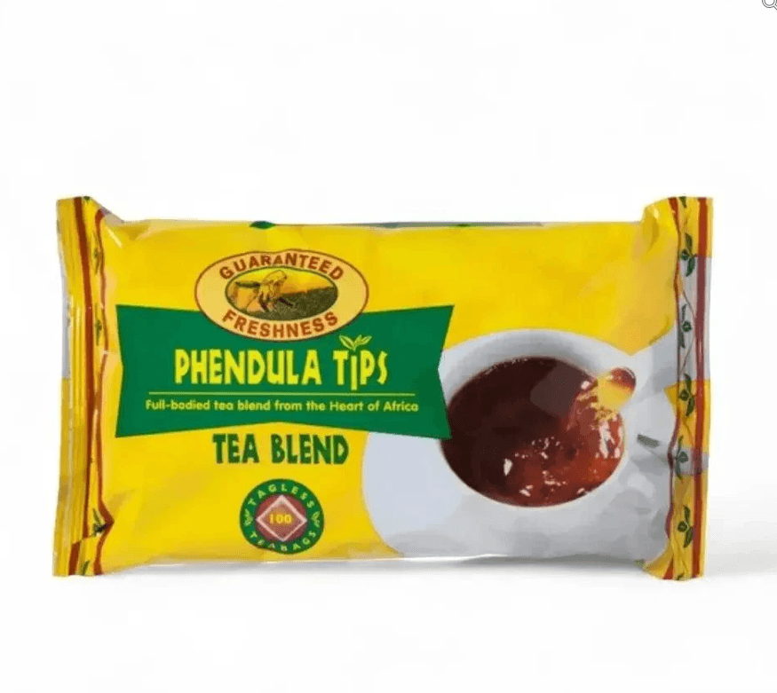 Phendula Tips Tagless Tea Bags - 100 Pack *