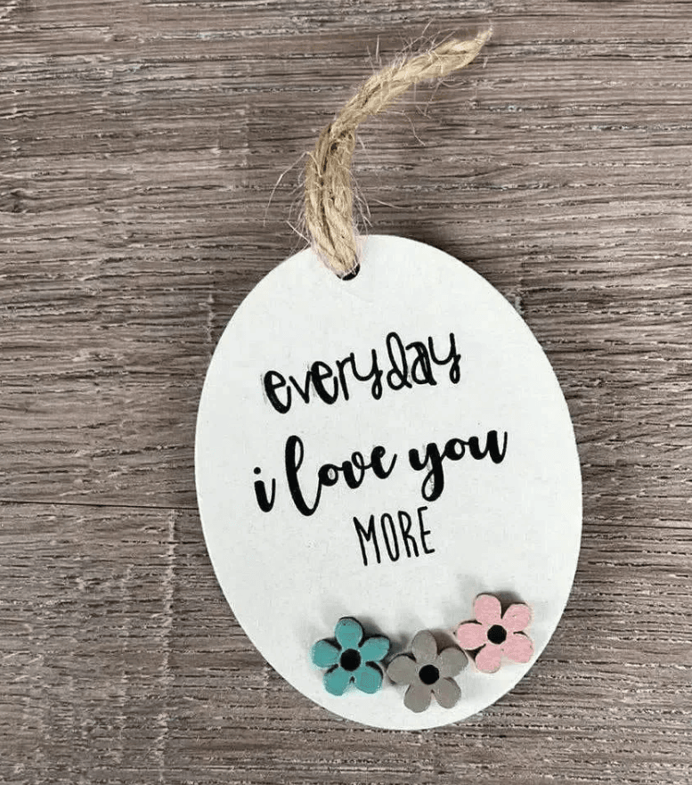 Gift Tag - Every Day I Love You More