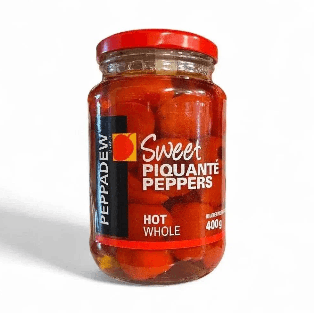 PEPPADEWS Sweet Piquante Peppers Hot Whole - 400g