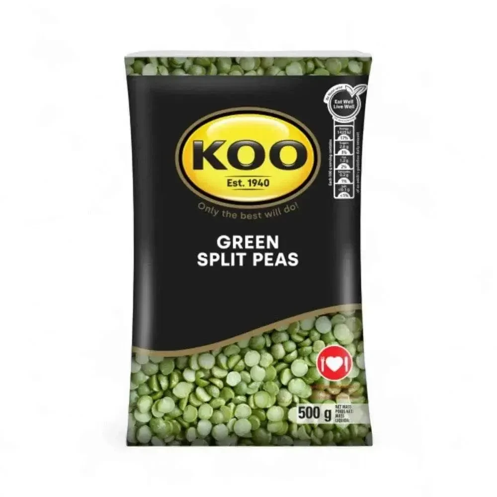Koo Green Split Peas - 500g