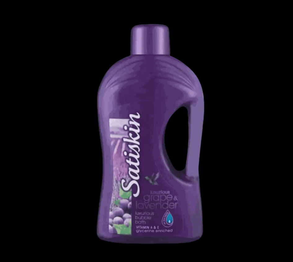 Satinskin - Luxury Bubble Bath (Grape & Lavender) - 2L