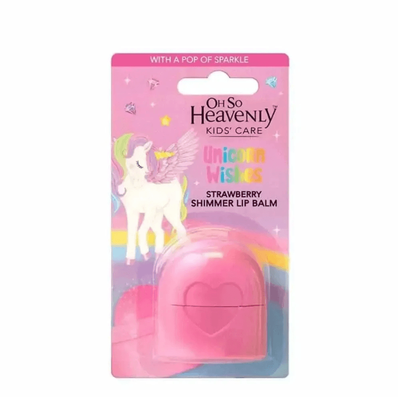 Oh So Heavenly Kids’ Care Unicorn Wishes - Strawberry Shimmer Lip Balm (8g)