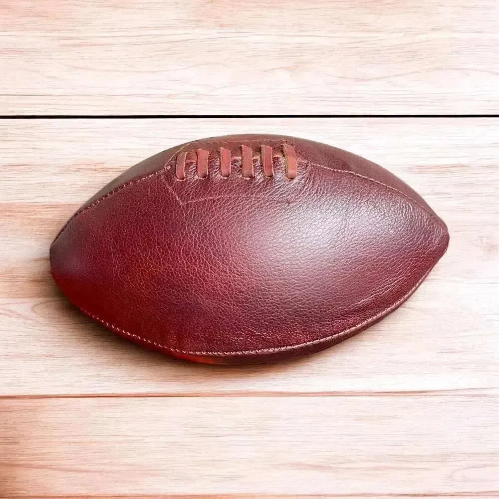Woesmooi Genuine leather Rugby Ball replica