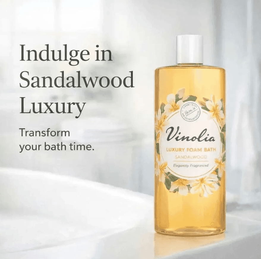 Vinolia Foam Bath (Sandalwood) - 1L