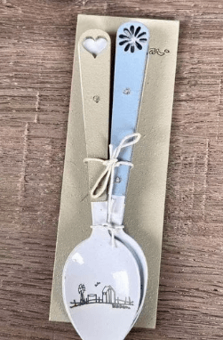 Enamel Teaspoon Set - Farmhouse