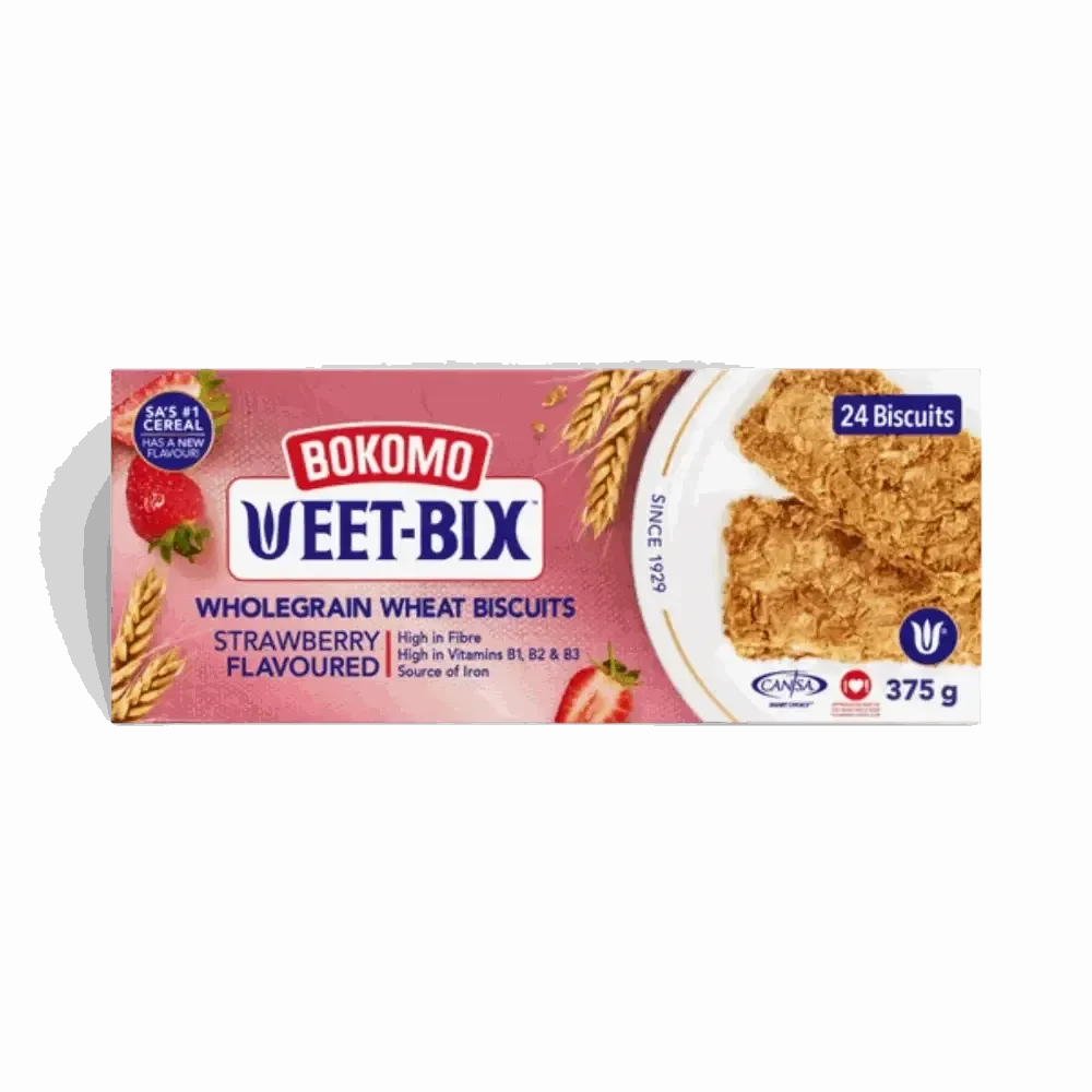 Weet-Bix Strawberry Flavoured Wholegrain - 375g