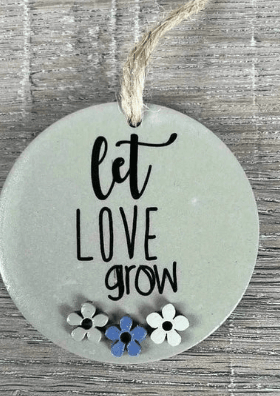 Gift Tag - Let Love Grow