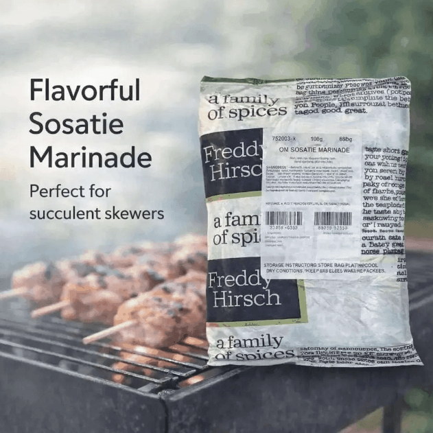 Freddy Hirsch Sosatie Marinade 1kg (Seasoning ONLY)