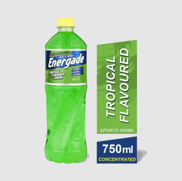 Energade Sports Drink Concentrate - Tropical - 750ml