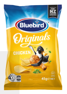 Bluebird Originals Chicken Potato Chips 45g