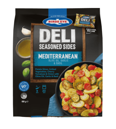 Birds Eye Seasoned Sides Mediterranean Vegetable Mix 600g