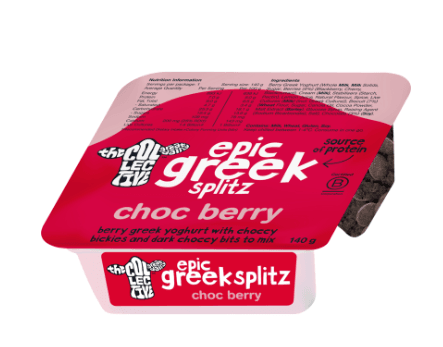 The Collective Splitz Choc Berry Greek Yoghurt 140g