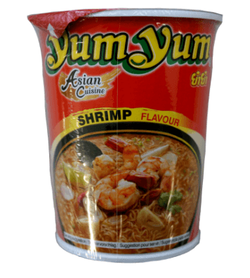 Yum Yum Shrimp Flavour Instant Noodle Cups 70g