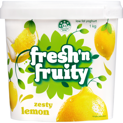Fresh 'n Fruity Zesty Lemon Yoghurt 1kg
