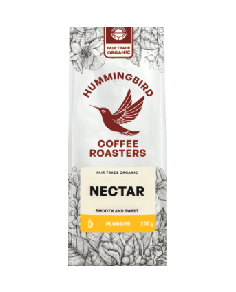 Hummingbird Nectar Organic Fair Trade Plunger Coffee 200g
