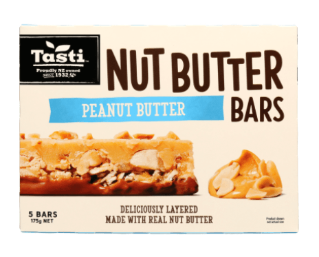 Tasti Peanut Butter Nut Butter Bars 5 x 35g