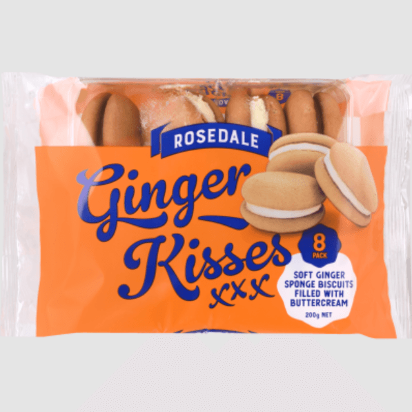 Rosedale Ginger Kisses 8pk