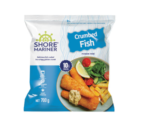Shore Mariner Crumbed Fish 700g