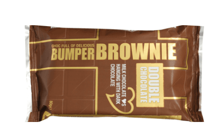 Bumper Double Chocolate Brownie Slice 80g