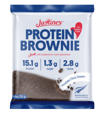 Justine's Double Choc Dream Protein Brownie 75g