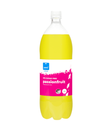 Pams Value 99% Sugar Free Passionfruit Soft Drink 1.5l