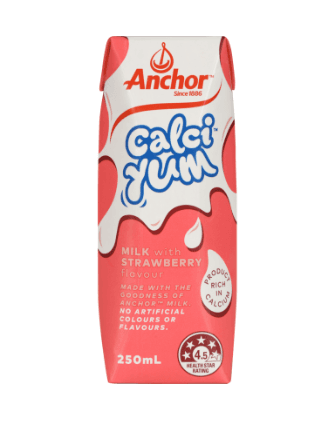 Anchor Calci-Yum Strawberry Flavour Milk 250ml