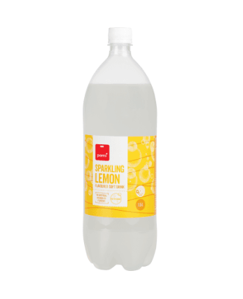 Pams Sparkling Lemon Flavoured Soft Drink 1.5l