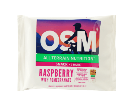 One Square Meal Raspberry With Pomegranate Bars 2 x 85g