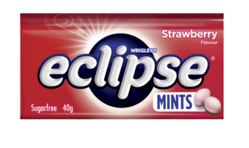 Wrigley's Eclipse Strawberry Sugarfree Mints