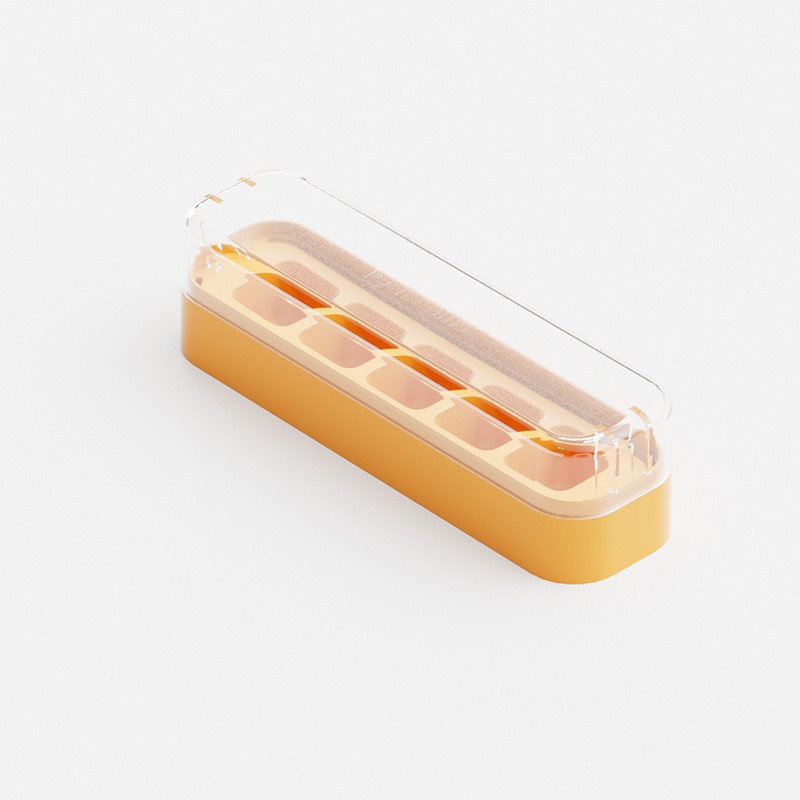 Press-Type Silicone Ice Cube Trays