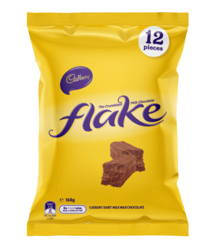 Cadbury Flake Chocolate Sharepack 168g