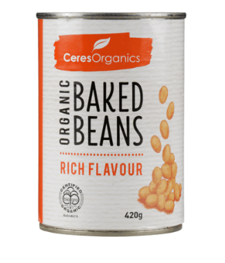 Ceres Organics Organic Baked Beans 420g