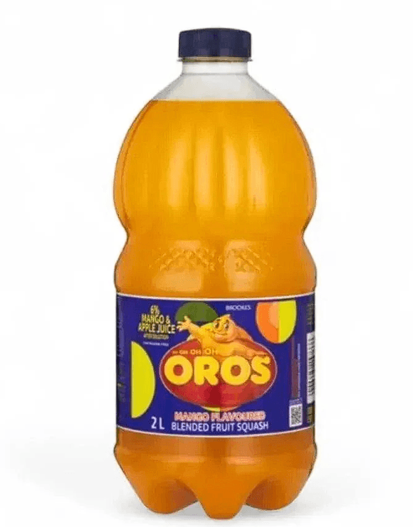 Brookes Oros Concentrate Flavours - Mango - 2 Litre