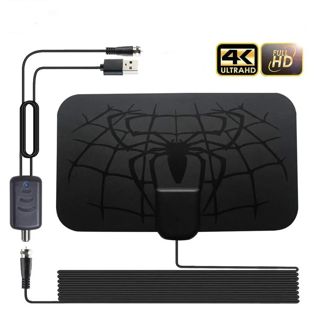 Spider Pattern HDTV Cable Antenna 4K
