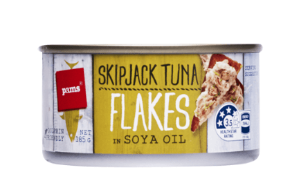 Pams Tuna Flakes In Oil 185g