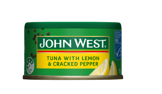 John West Tuna With Lemon & Cracked Pepper 95g
