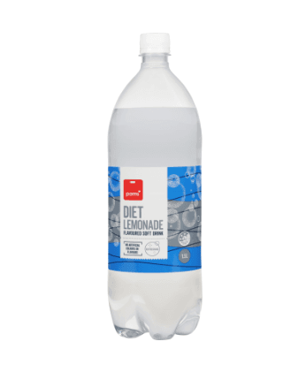 Pams Diet Lemonade Flavoured Soft Drink 1.5l